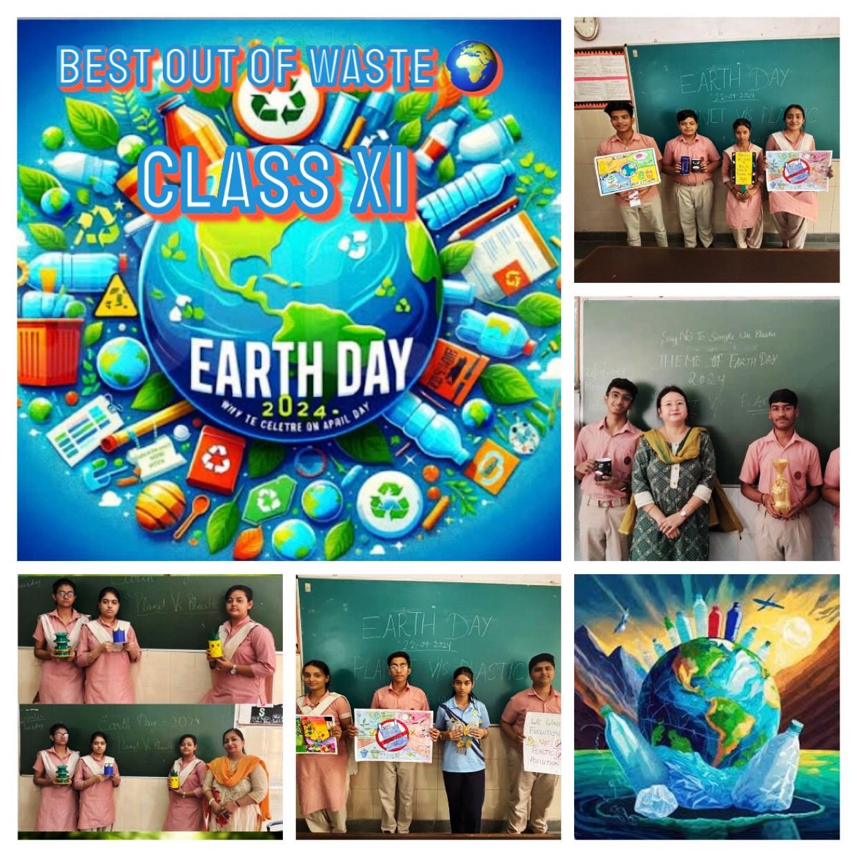 Students in Science Fair